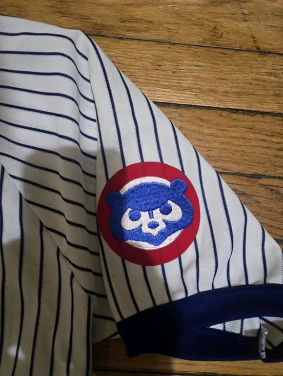 vtg 80s CCM XL Chicago Cubs Home MLB Baseball jersey #5 - Picture 3 of 7